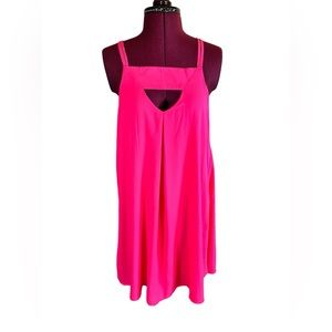 Gianni Bini Hot Pink Dress. Size Medium